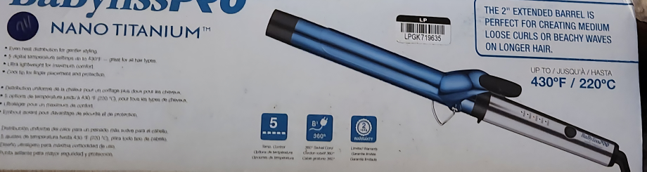 BaBylissPRO Nano Titanium 1 1/4" Curling Iron - photo 2