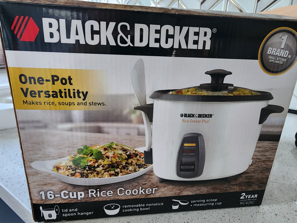 Black & Decker 16-Cup Rice Cooker RC426C