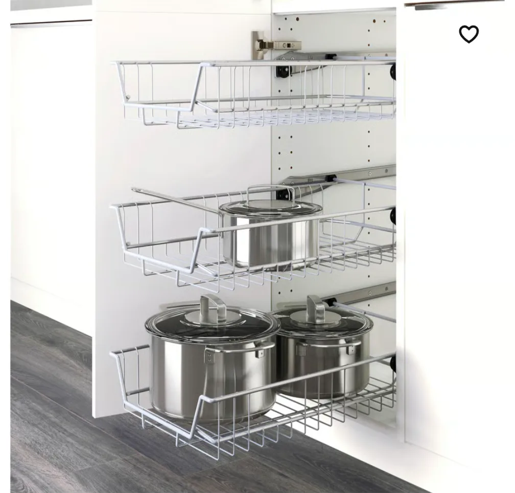 New IKEA UTRUSTA Wire Basket 38x61 cm (15x24 inches) thumbnail