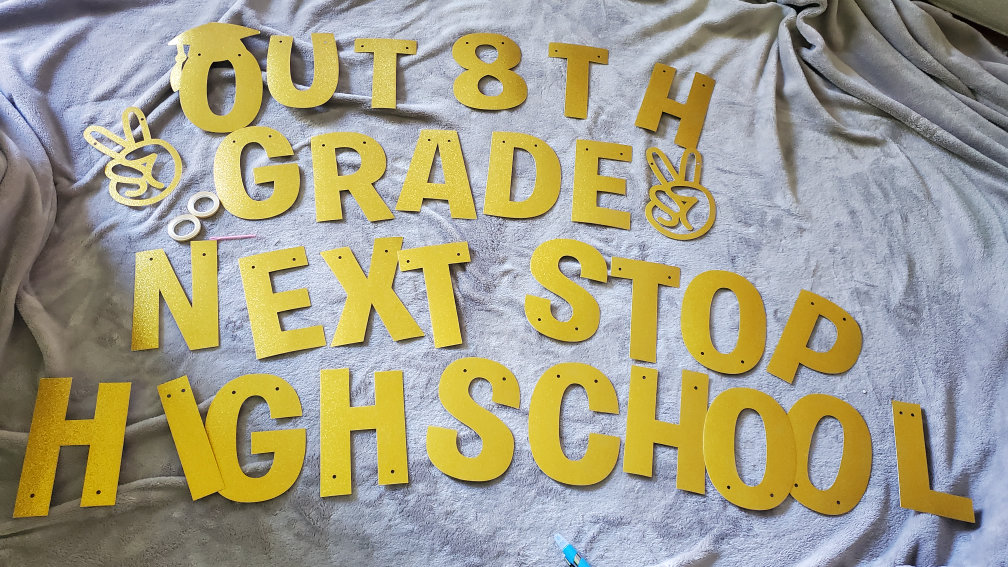 Grade 8 graduation Banner - photo 2