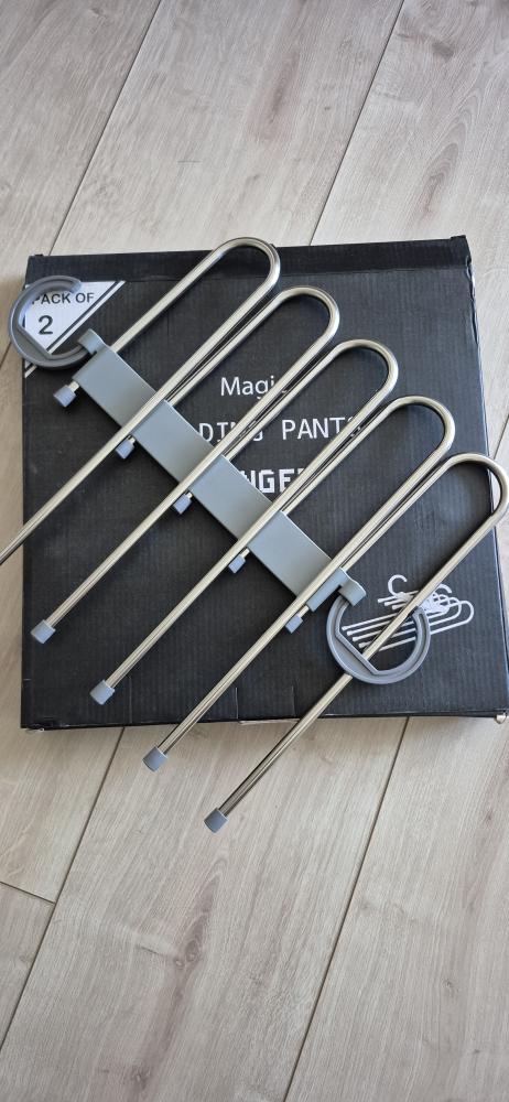 Magic Folding Pants Hanger - Pack of 2 - photo 2