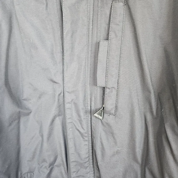 Avalanche winter coat Men's Size M Mid Length Parka Black image indicator(2)