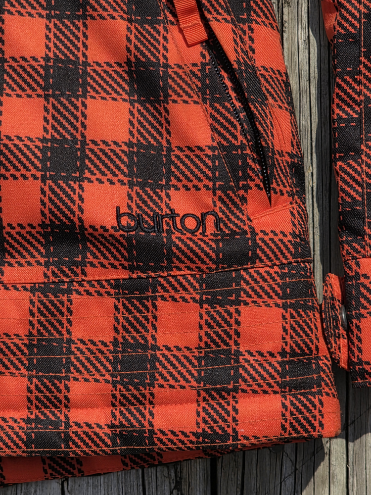 Burton Plaid Snowboard Jacket X-Small - Like-New! - photo 2