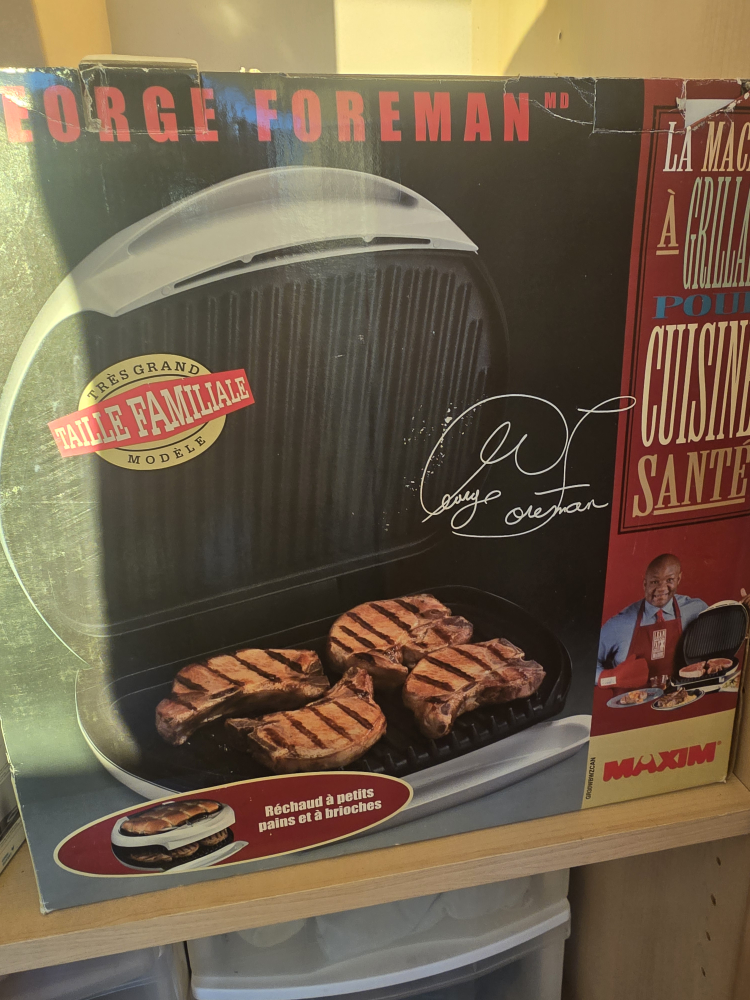 George Foreman Lean Mean Fat Reducing Grilling Machine