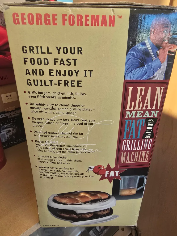 George Foreman Lean Mean Fat Reducing Grilling Machine image indicator(2)
