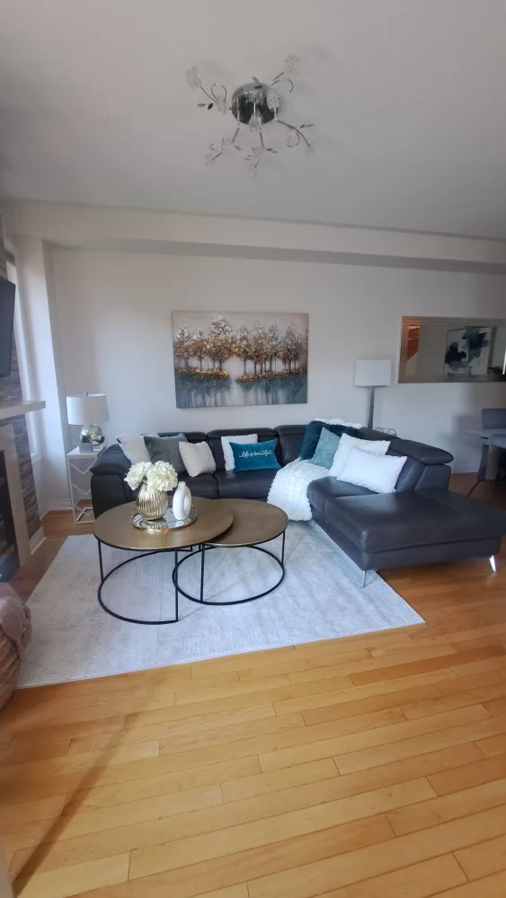 Sectional Left L Shape Leather Sofa with Chaise Lounge image indicator(2)