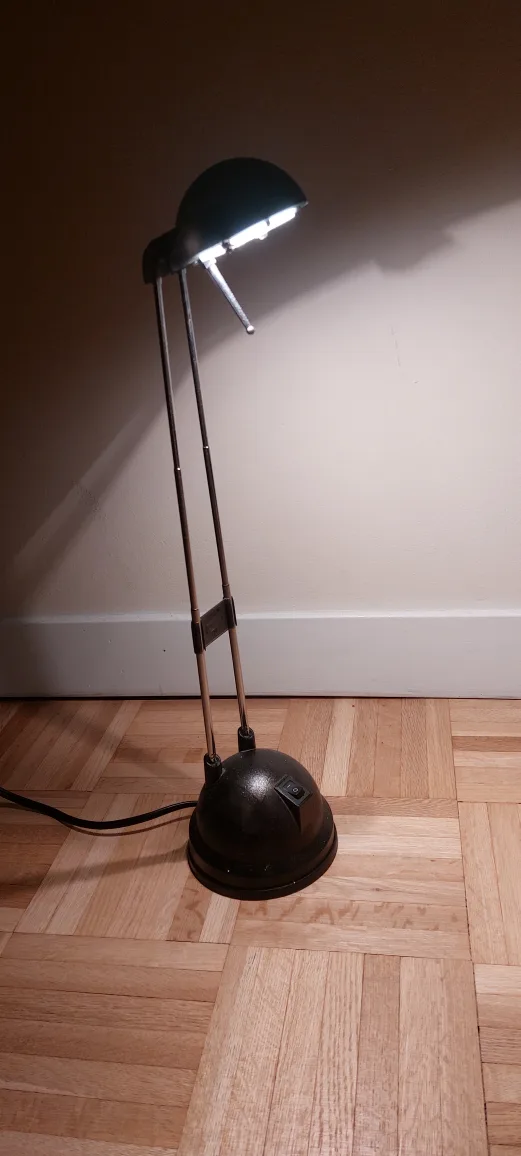 Black Adjustable Desk Lamp image indicator(2)