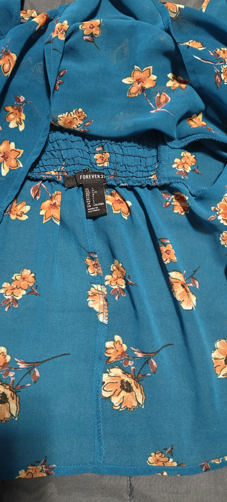 Forever 21 Floral Top - Size L - photo 2