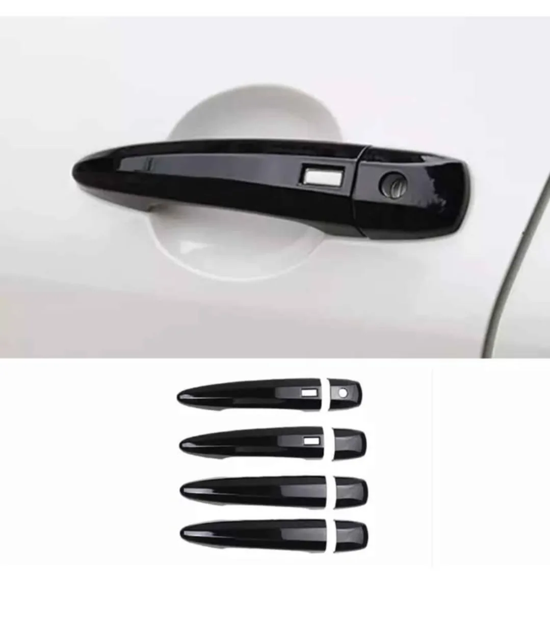 Bright black Front Door Handles Cover Trim PATHFINDER 2022-25 thumbnail