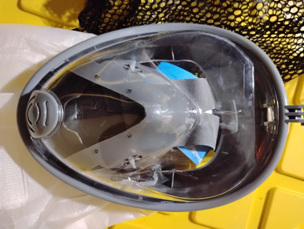 Free Breath Full Face Snorkel Mask - Grey L/XL image indicator(2)