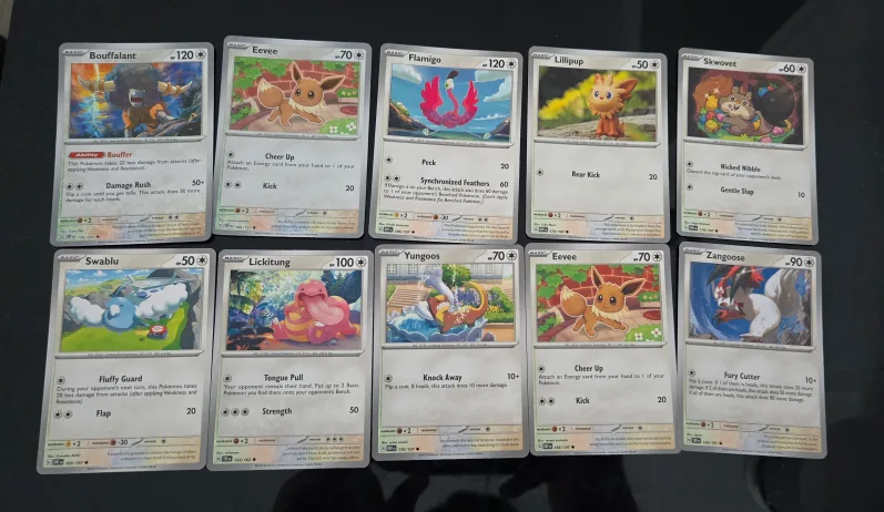 Pokemon Trading Cards - Lot of Assorted Cards image indicator(6)