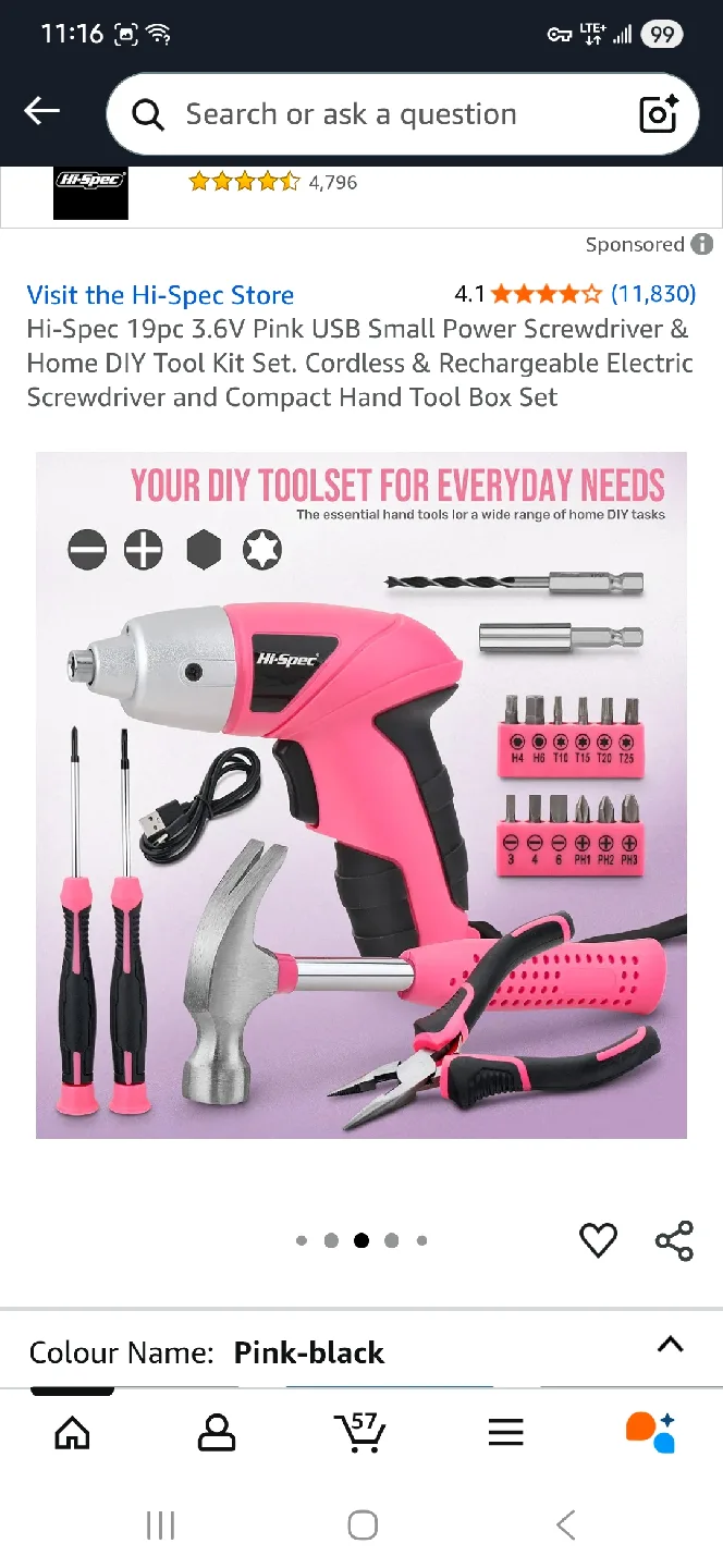 NEW 3.6V USB Power Screwdriver & Tool Kit 🪛 image indicator(4)