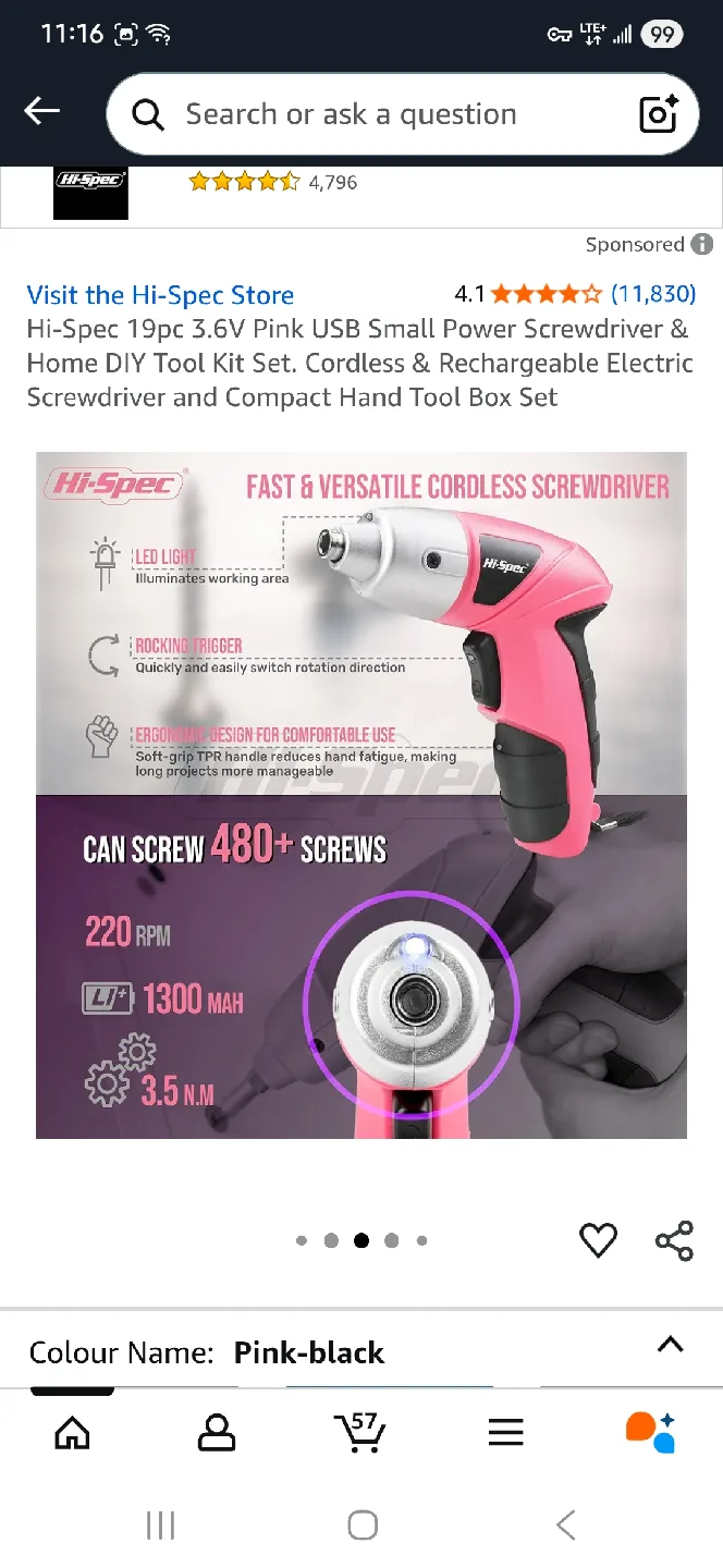 NEW 3.6V USB Power Screwdriver & Tool Kit 🪛 image indicator(5)