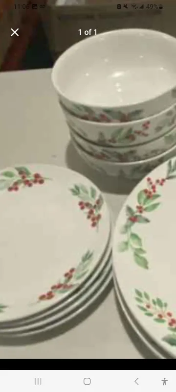 dinner set with serving big size tray new one thumbnail
