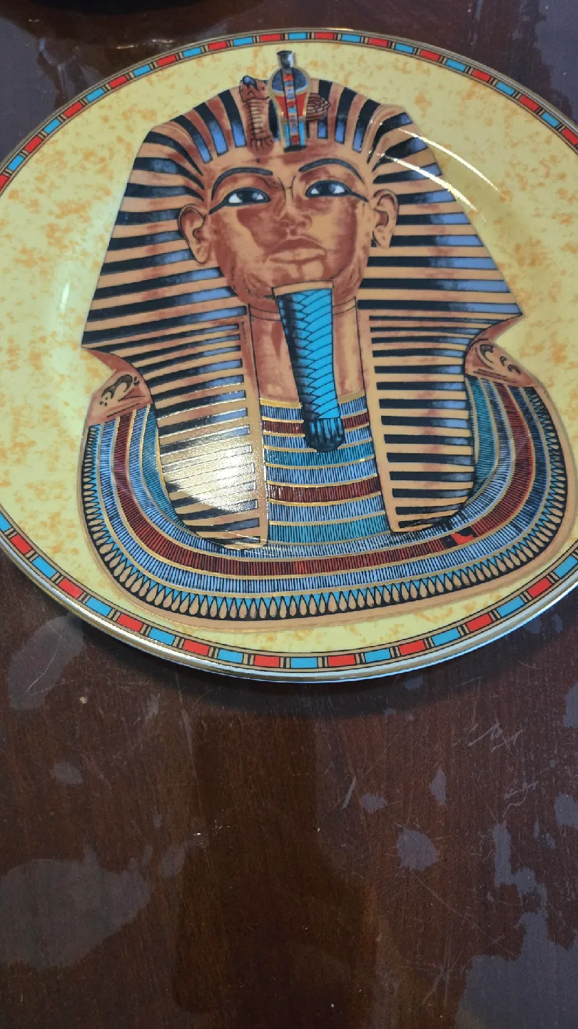 Egyptian Style Cup and Saucer Set image indicator(3)