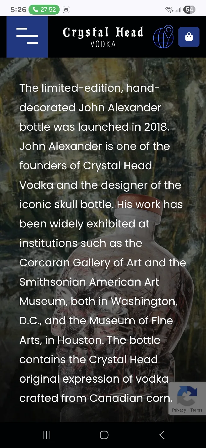 Crystal Head Vodka - John Alexander Limited Edition image indicator(2)