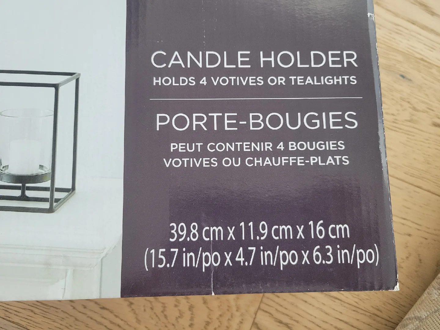 Life At Home Candle Holder - Holds 4 Votives or Tealights image indicator(2)