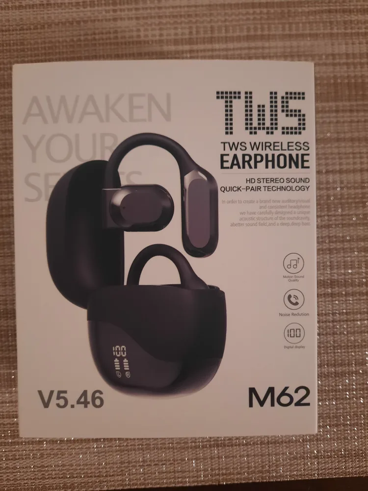 TWS M62 Wireless Earphones - New thumbnail