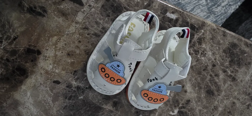 Baby/Toddler White Sandals image indicator(2)