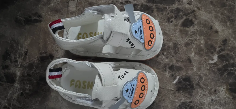 Baby/Toddler White Sandals image indicator(3)