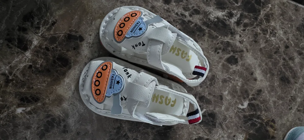 Baby/Toddler White Sandals image indicator(4)