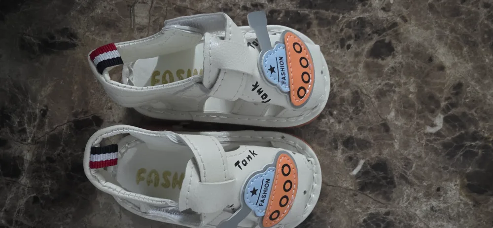 Baby/Toddler White Sandals image indicator(6)