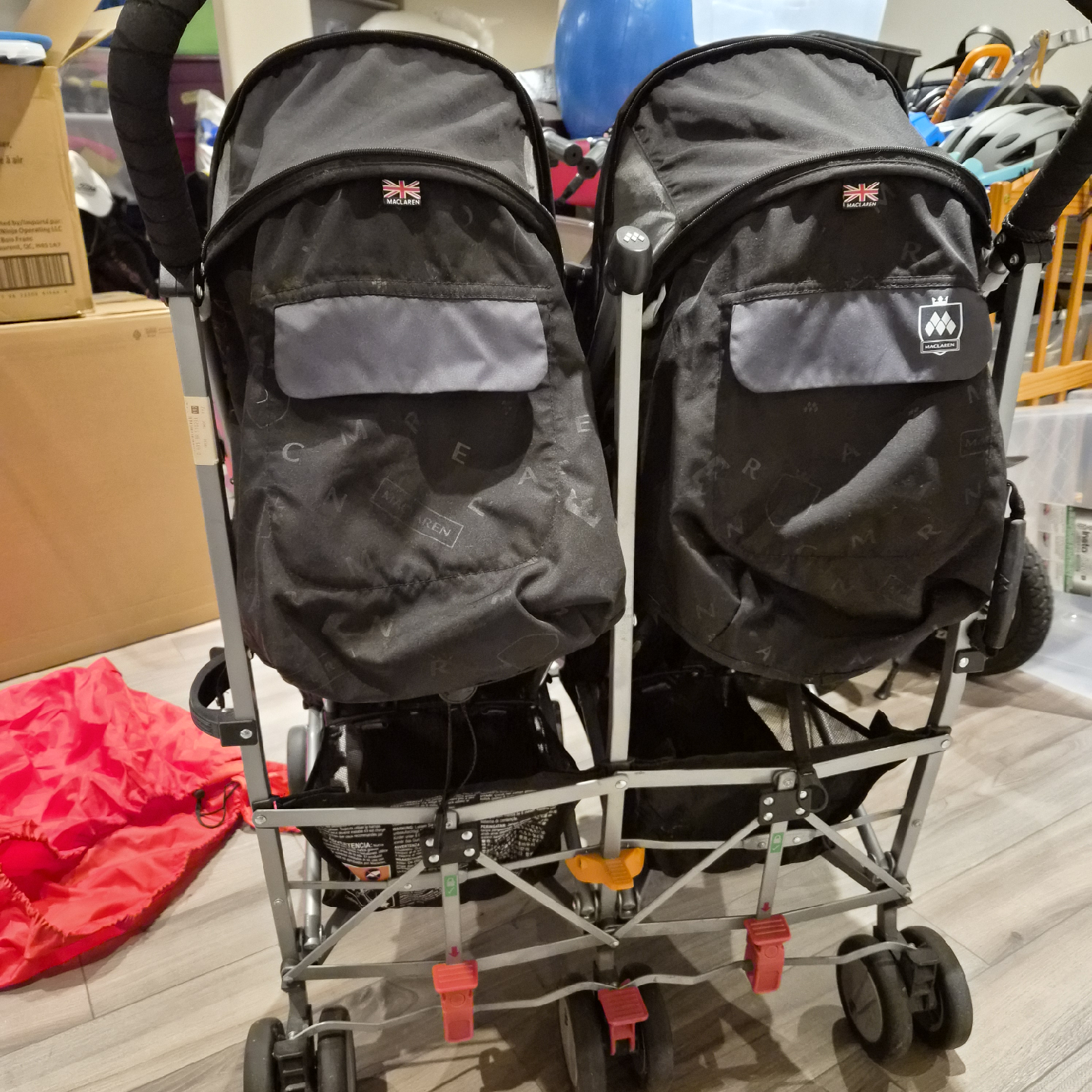 Maclaren Twin Triumph Double Stroller (with Stroller Travel Bag) - photo 3