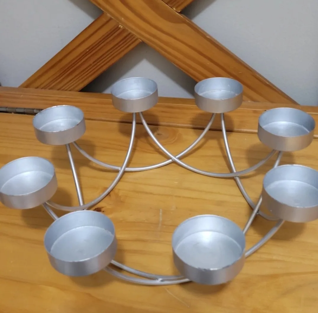 🥕 Metal Tea Light Candle Holder thumbnail