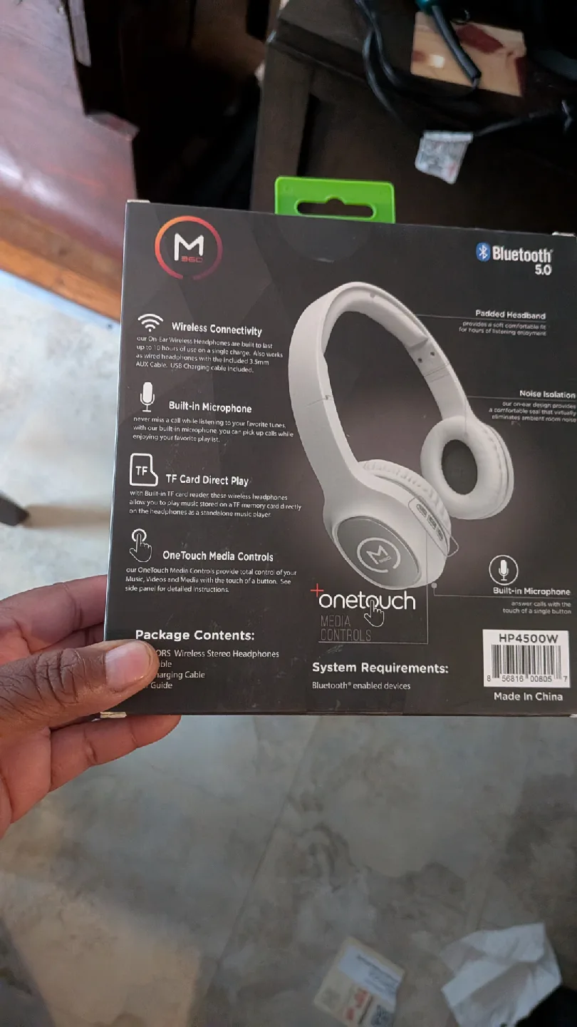 Morpheus 360° Tremors Wireless Headphones - NEW image indicator(2)