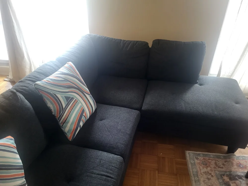 Dark Grey Sectional Sofa image indicator(2)