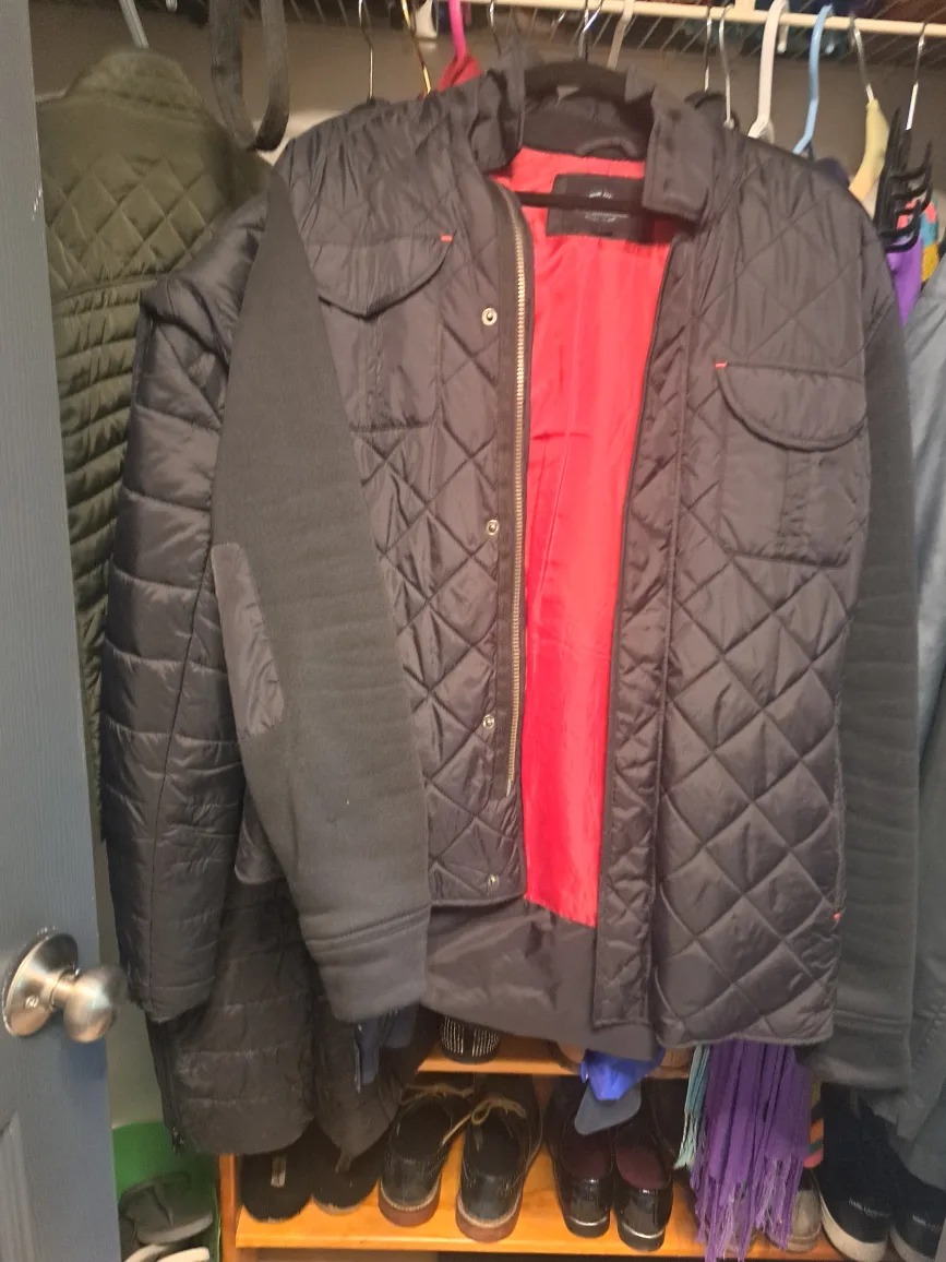 Black Quilted Jacket thumbnail