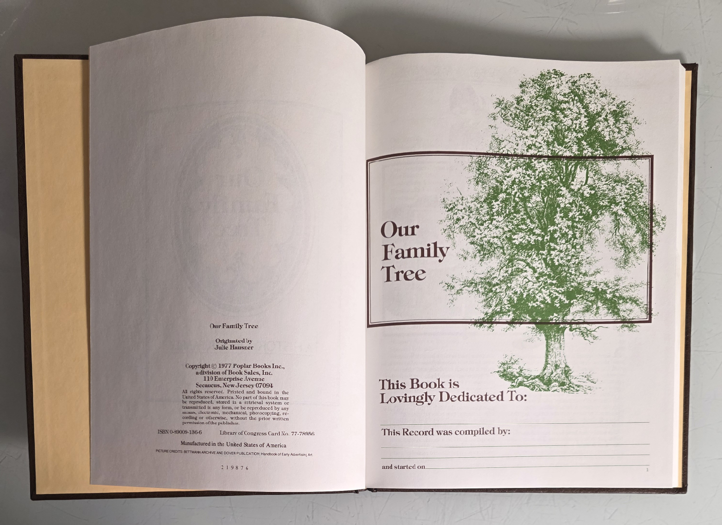 1977 Our Family Tree: A History of Our Family - photo 3