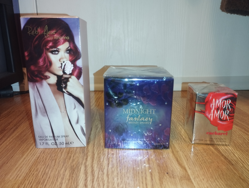 Reb'l Fleur, Midnight Fantasy, Cacharel Amor Amor