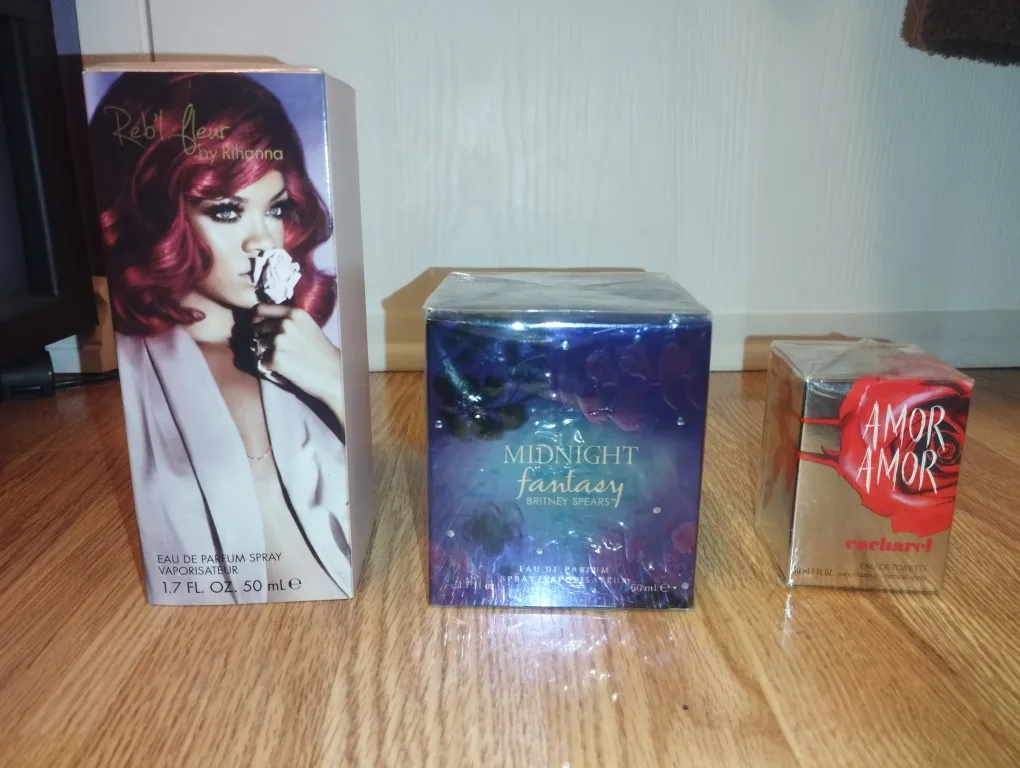 Reb'l Fleur, Midnight Fantasy, Cacharel Amor Amor