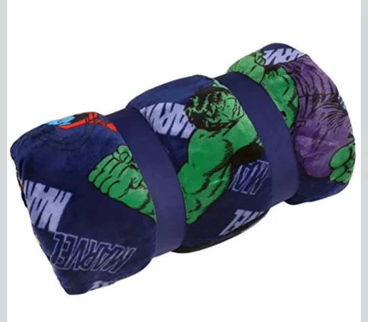 Marvel Avengers super soft Sherpa  Throw Blanket 120cm X 150cm image indicator(2)