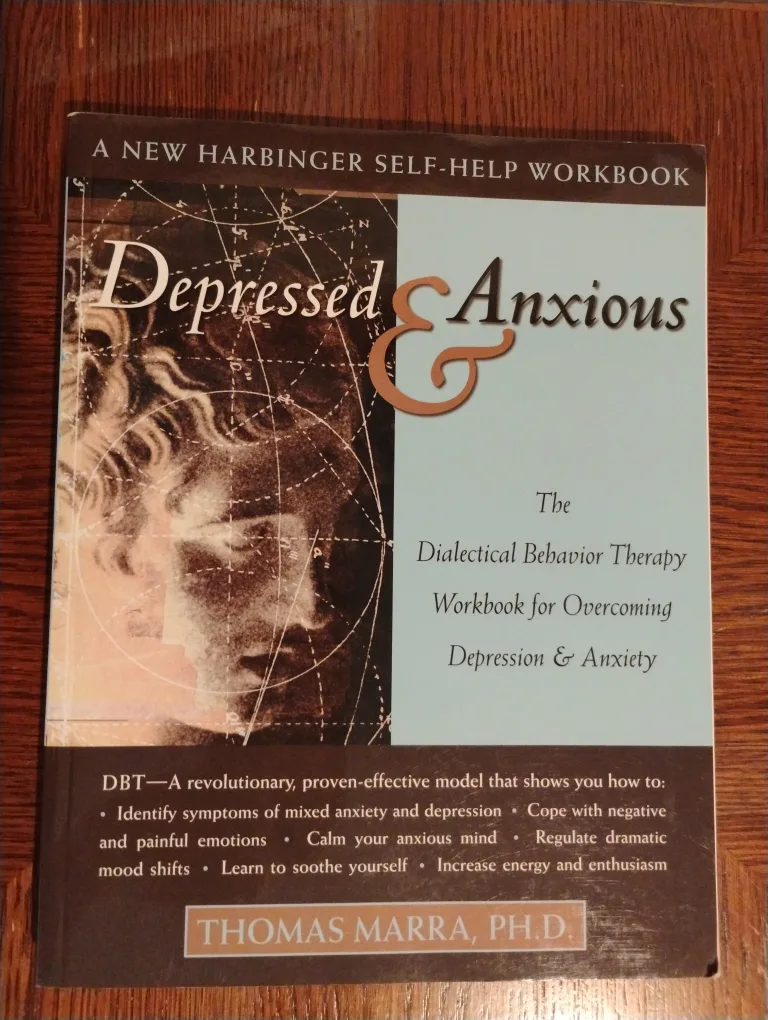 Depressed & Anxious Workbook by Thomas Marra thumbnail
