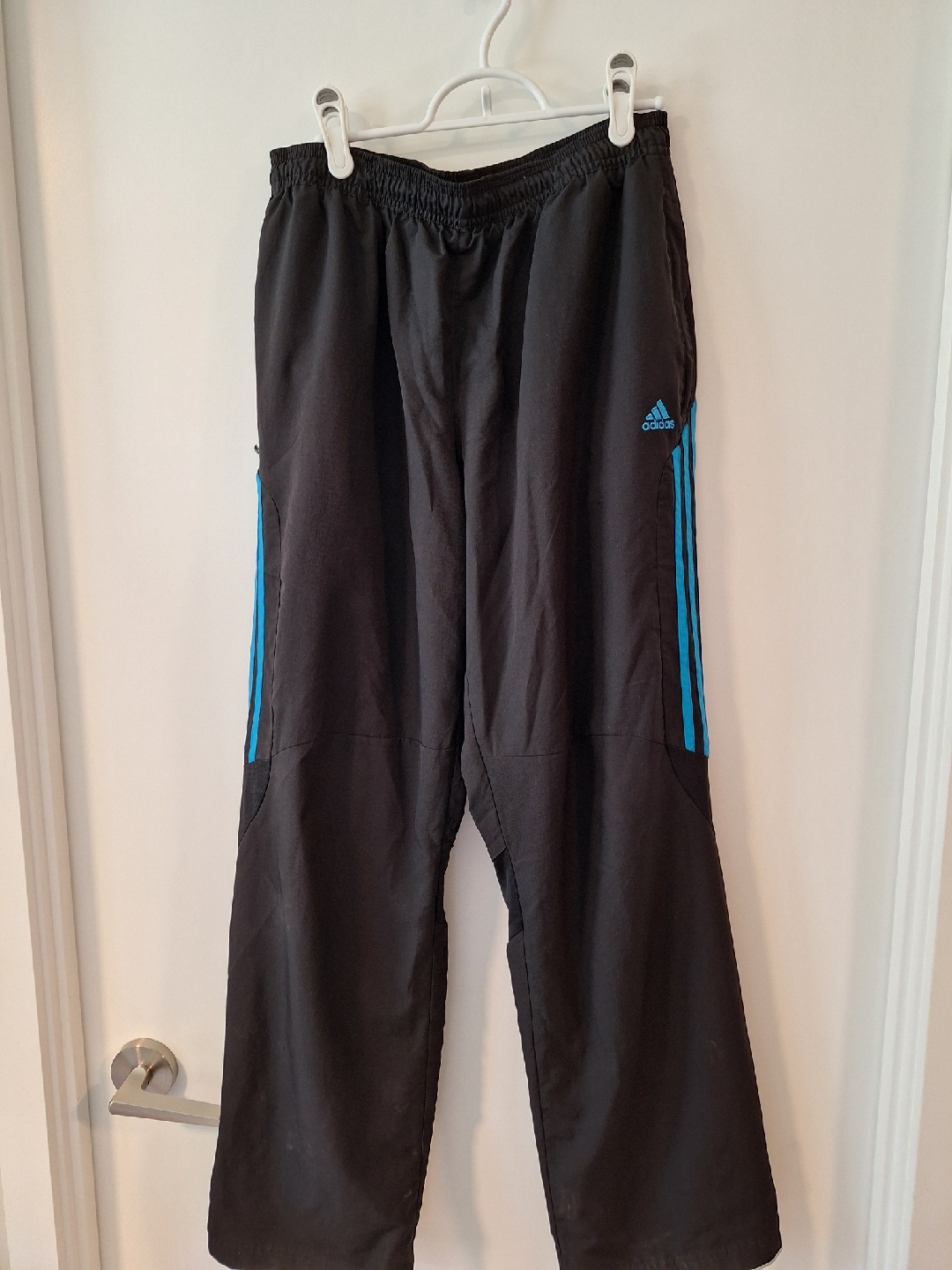 Adidas ClimaCool Black Track Pants -sz M