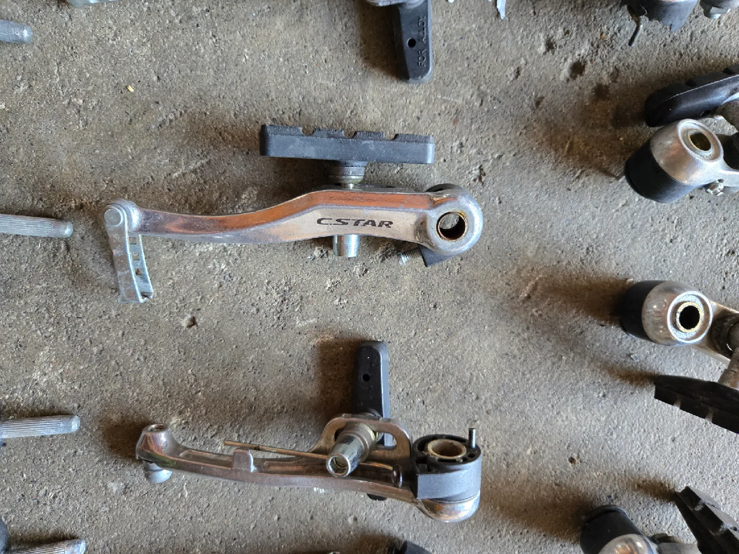 C.STAR Bicycle Brake Calipers & Pads image indicator(2)