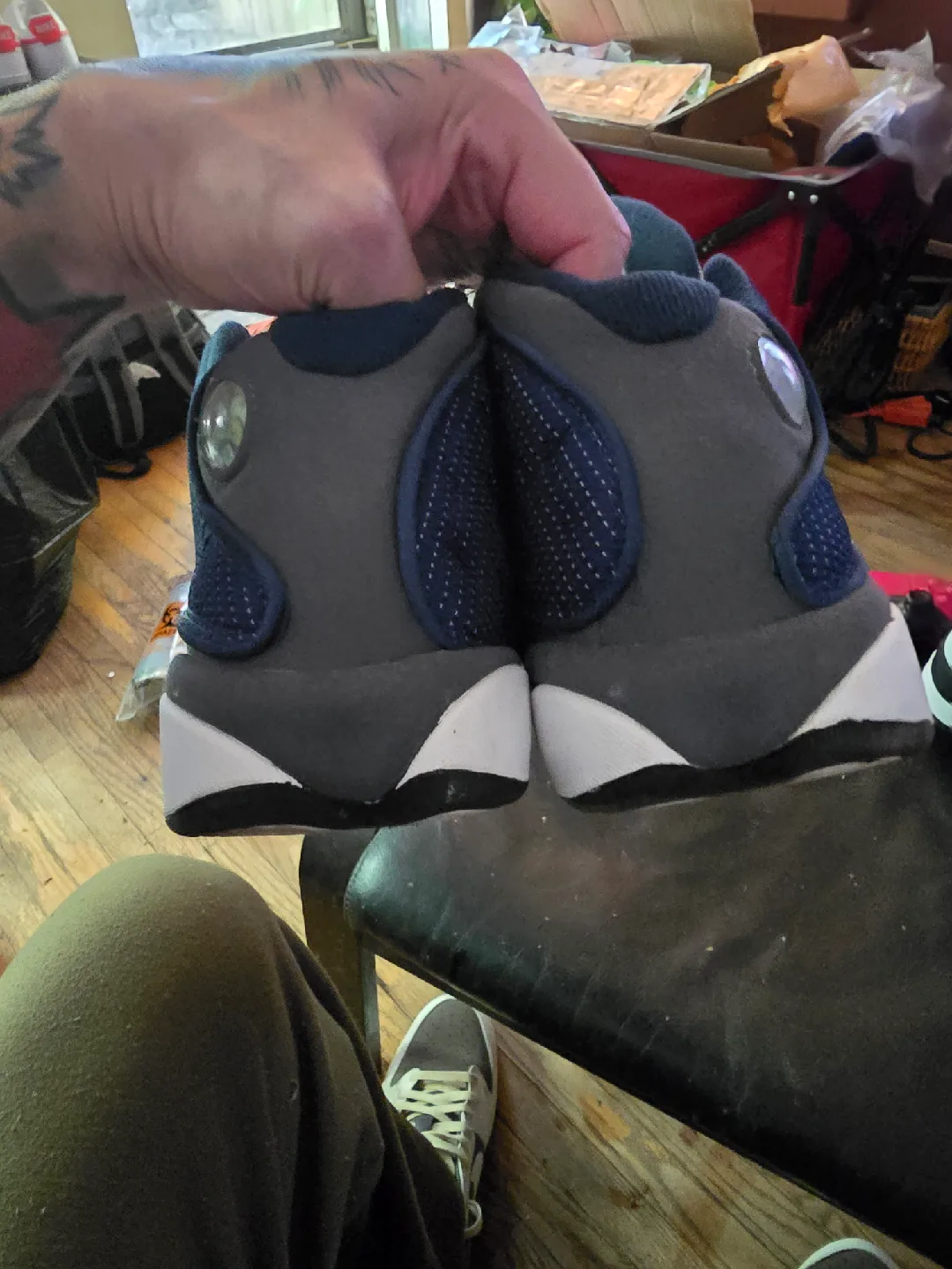 Nike Dunk Low Panda Shoes and Jordons image indicator(7)