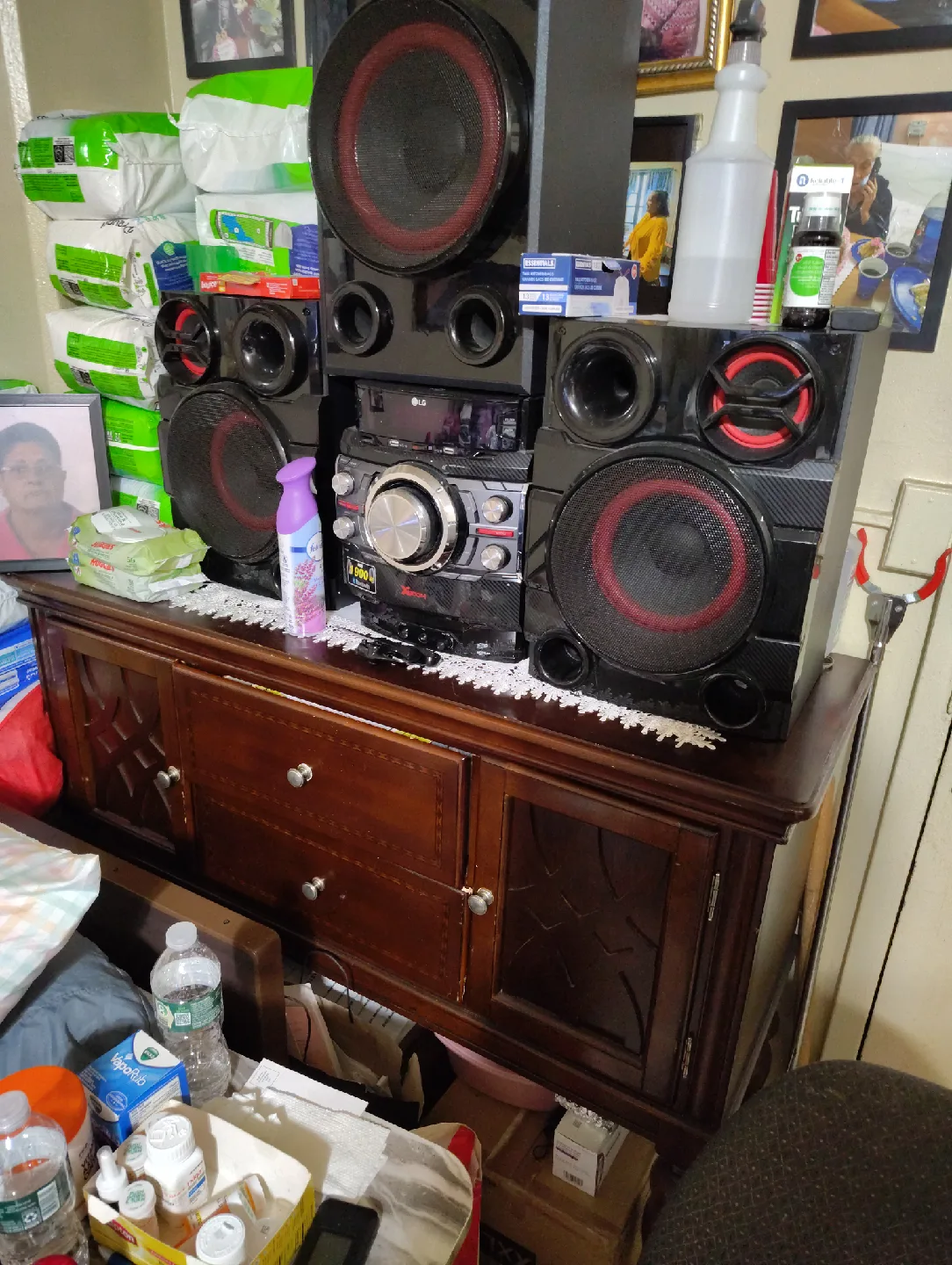 LG Xboom 900W Entertainment System AND DRESSER thumbnail