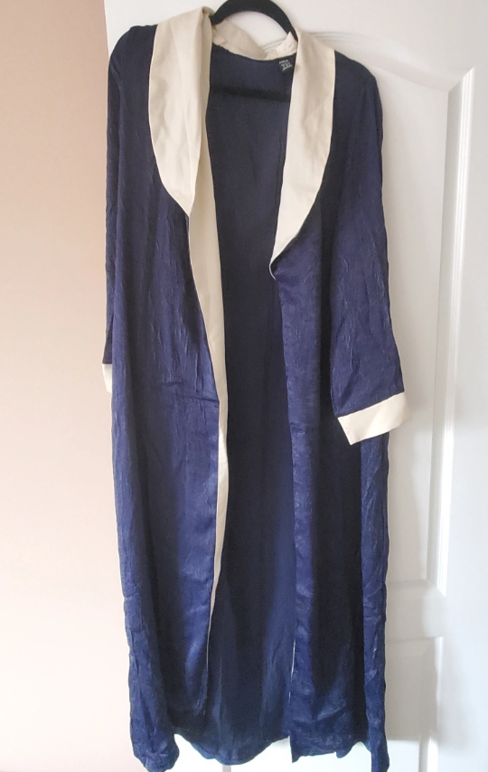 Shein Navy Blue Robe - Size M - photo 5