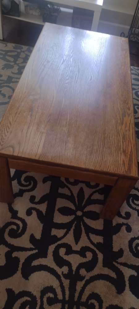 Coffee table,pink and black chair - photo 3