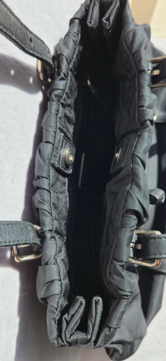 Prada Black Shoulder Bag image indicator(6)