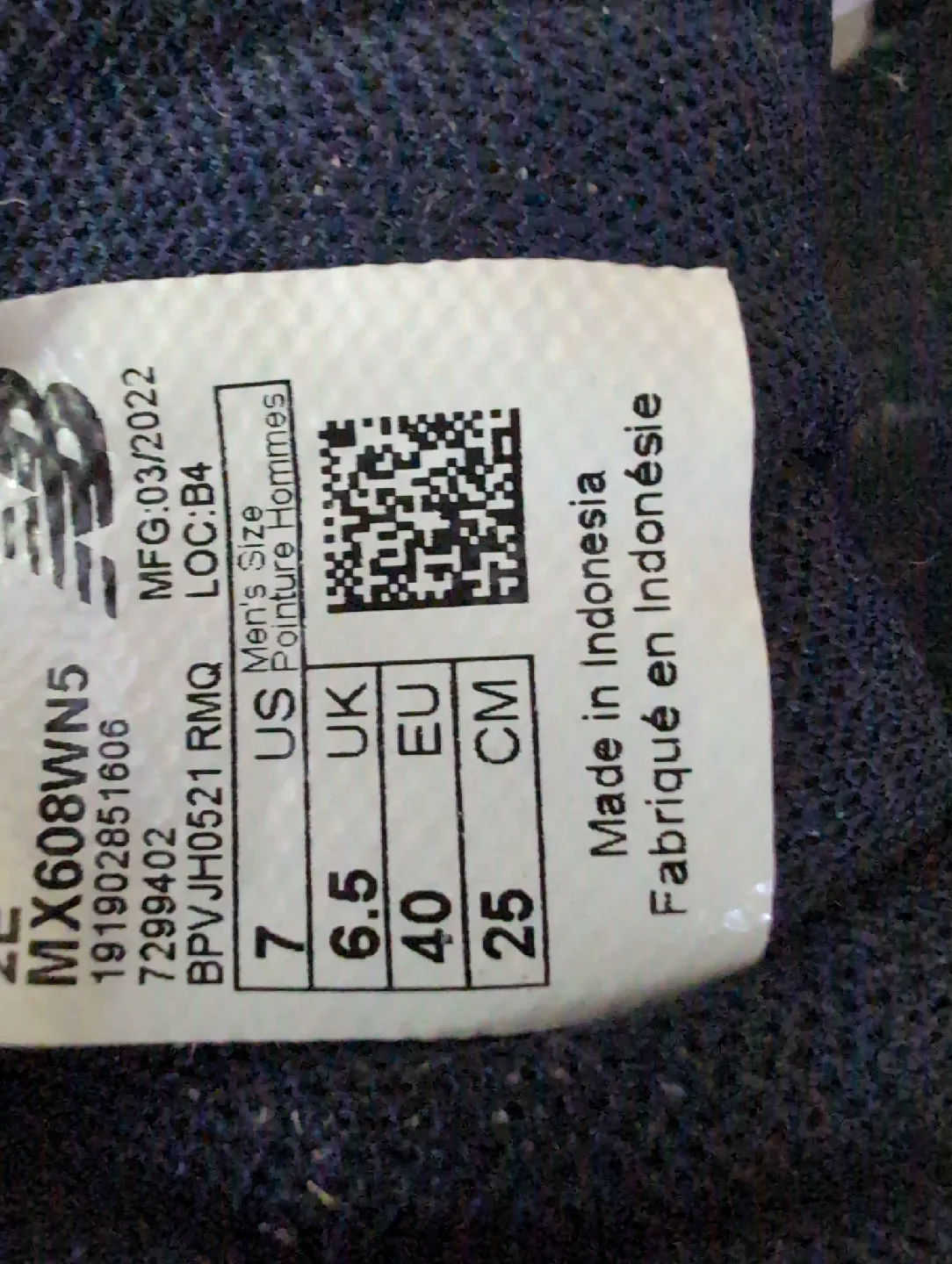 New Balance 608 White Sneakers - US 7 image indicator(5)