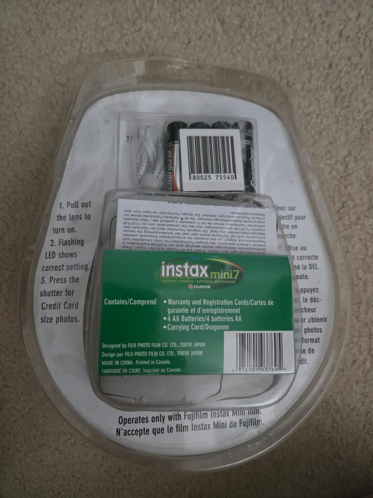 Fujifilm Instax Mini 7 Instant Camera [OPEN BOX] image indicator(2)