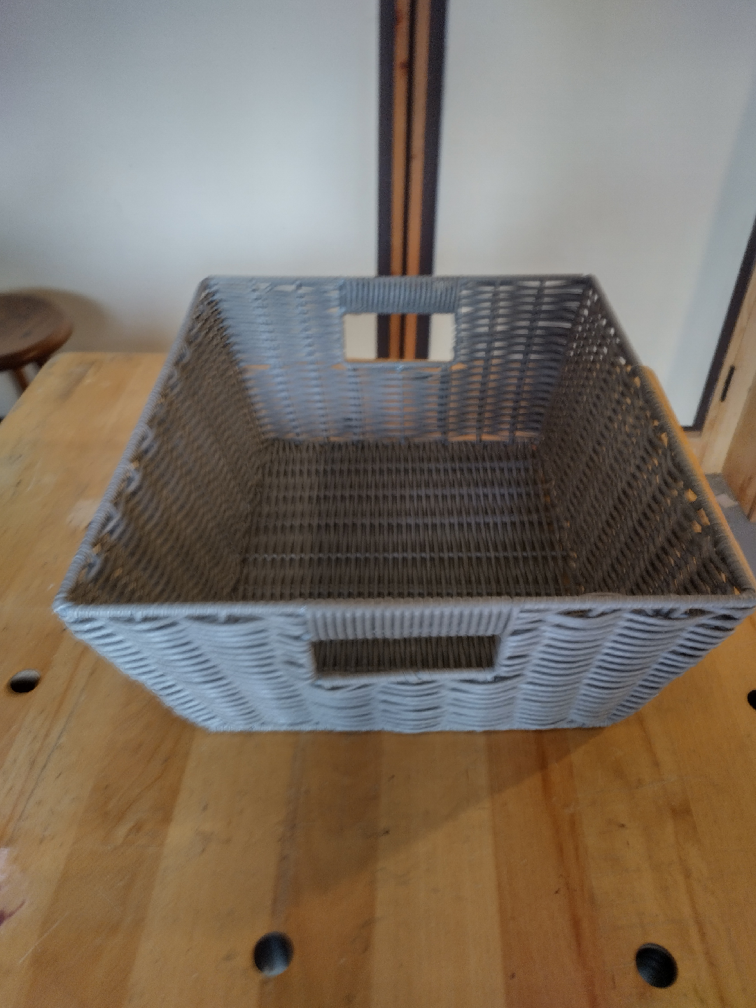 Woven Storage Basket - Gray - photo 5