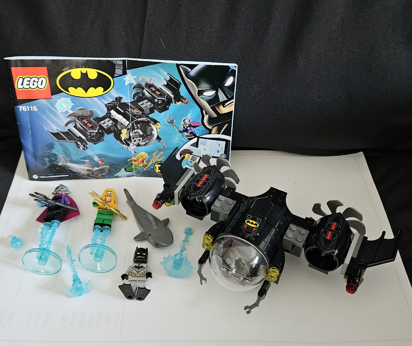 LEGO Retired Set #76116 - Batman Batsub & the Underwater Clash