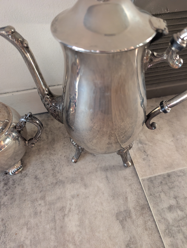 F.B. Rogers Silver Plated Tea Set - photo 2