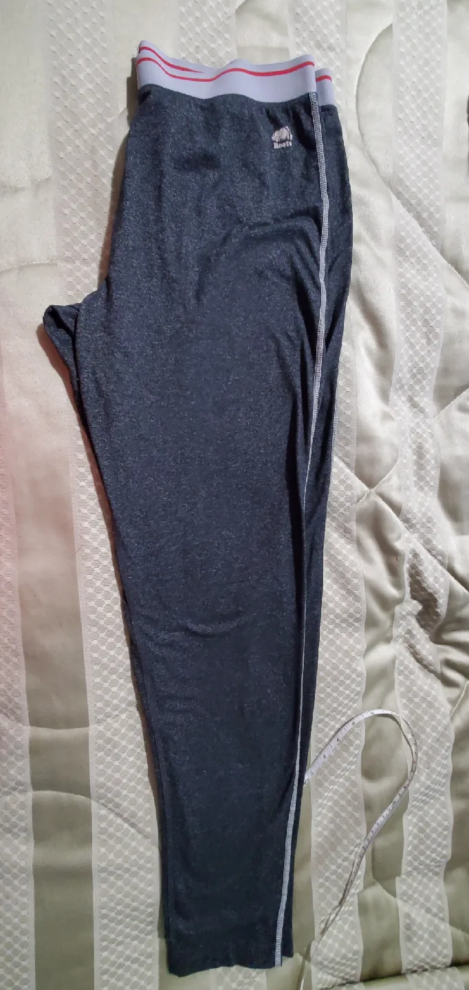 Roots Women's Grey Leggings image indicator(3)