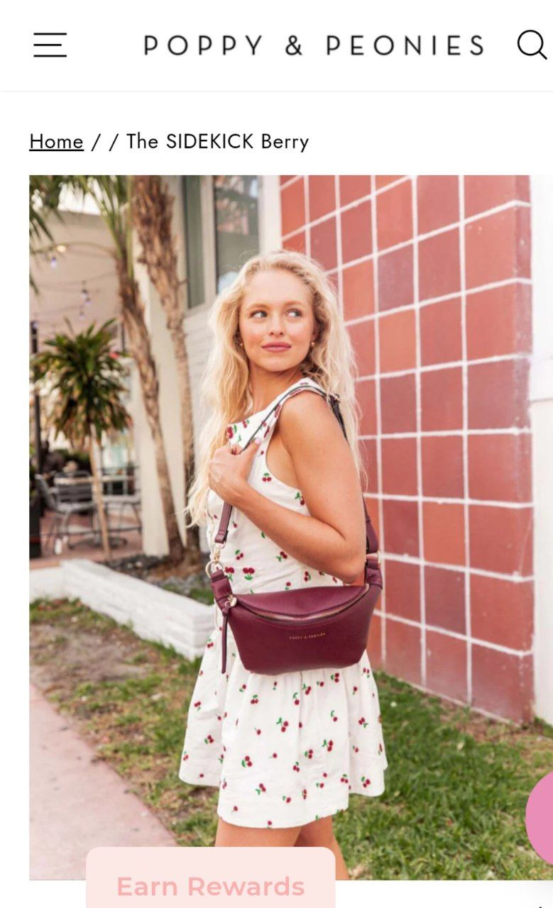Sidekick Fanny pack by Poppy & Peonies - photo 3